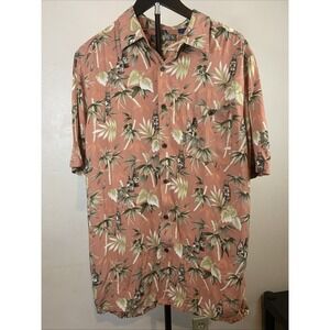 Vtg Campia Moda by Burma Bibas RN 13185 Rayon Tropical Shirt Medium 90s Boho